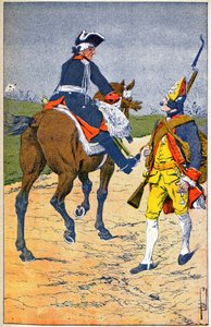 Frederick II Preussilainen tekijältä Louis Charles Bombled