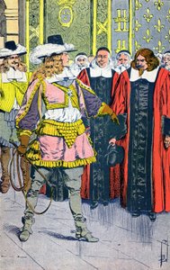 Ludvig XIV ja parlamentaarikot tekijältä Louis Charles Bombled