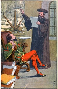 Rabelais Etienne Doletin kirjapainossa tekijältä Louis Charles Bombled