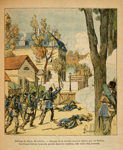 Eugene Sergeantin itäarmeija, joka tunnetaan nimellä Grenest, kuvannut Louis Bombled (1862-1927) (Ranskan ja Saksan sota; kampanja 1870-1871): Dijonin puolustus 30. lokakuuta tekijältä Louis Charles Bombled