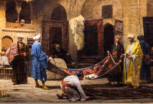 Mattobasaari Khan Khalilissa Kairon kaupungissa.