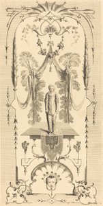 Gilles tekijältä Louis Crépy after Antoine Watteau