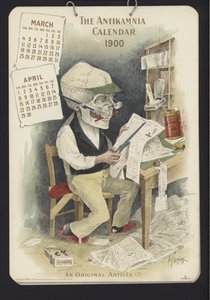 Kuva Antikamnia-kalenteriin tekijältä Louis Crucius or Crusuius