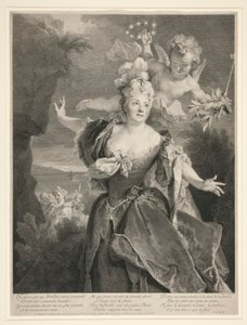 Marie Anne de Chateauneufin (nimeltään Duclos) muotokuva