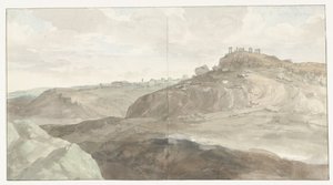 Scillan kaupungin perinteiset puvut Voyage en Italy ja Sicile et à Malte - 1778 (sarjan nimi) tekijältä Louis Ducros