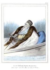 Ali Tebelenistä (1741-1822), Janinan hallitsema Butrinto-järvellä