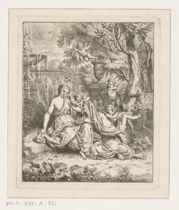 Vertumnus en Pomona tekijältä Louis Fabritius Dubourg