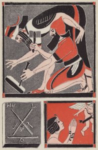 Nooan rakkauden kartta; XXI, I-8 (väri litho)