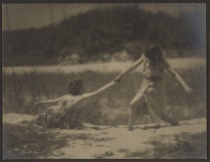 [Tanssijat puutarhassa] tekijältä Louis Fleckenstein