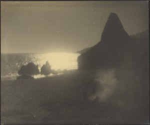 [Iltainen merimaisema] tekijältä Louis Fleckenstein