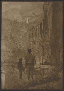 Nevada Falls from Ledge -polku, Yosemite tekijältä Louis Fleckenstein
