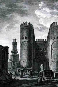 Pierre Nicolas Ransonetten (1745-1810) kaivertama Bab El-Futuh (Voittojen portti) 