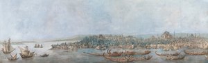 Panoraama Sarayburnusta, 1700-luvun loppu.