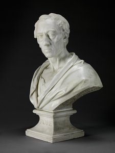 Alexander Pope (1688-1744) 1741 (marmori) tekijältä Louis Francois Roubilliac