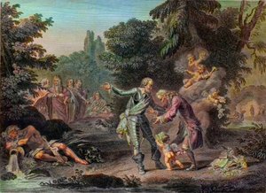 Voltaire (Francois Marie Arouet tekijältä Louis François Sebastien Fauvel
