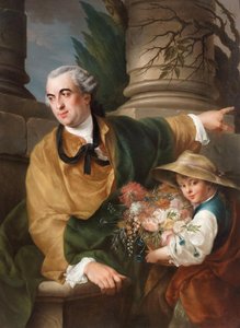 Charles Claude Flahaut de La Billarderien muotokuva, Angivillerin kreivi 1730-1809, 1760.