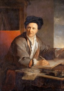 Muotokuva kirjailijasta Bernard le Bovier de Fontenelle 1657-1757