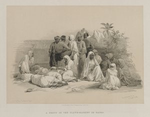 Egypti ja Nubia, osa III: Kairon orjamarkkinoilla tekijältä Louis Haghe