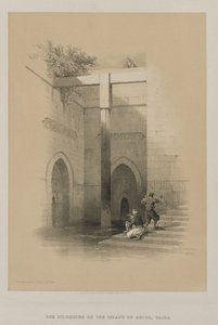 Egypti ja Nubia, osa III: Nileometri. Rhodan saari, 1849. tekijältä Louis Haghe