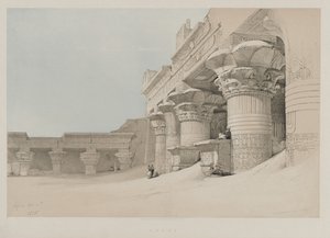 Egypti ja Nubia, osa II: Edfou tekijältä Louis Haghe