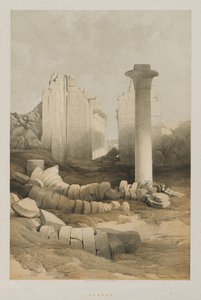Egypti ja Nubia, osa II: Karnak, 1848. tekijältä Louis Haghe