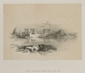 Egypti ja Nubia, osa II: Philae, 1848. tekijältä Louis Haghe