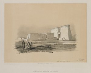 Egypti ja Nubia, osa I: Dakke, Nubiassa tekijältä Louis Haghe