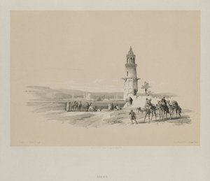 Egypti ja Nubia, osa I: Siout - Ylä-Egypti, 1847. tekijältä Louis Haghe