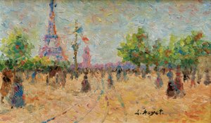 Pariisi, Eiffel-torni tekijältä Louis Hayet