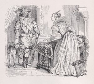 The Hunt from The Complete Works of Béranger, 1836. Tekijät: Louis-Henri Brevière, Cesar-Auguste Hebert. tekijältä Louis Henri Brevière, Cesar Auguste Hebert