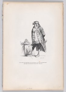 Tässä vanhassa hovissa on ilmeisesti vanha haukka... Scenes from the Private and Pubista..., noin. 1837-47.