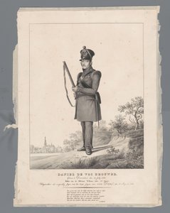 Daniel deVos Brewer. Syntynyt Deventerissä, 30. heinäkuuta 1770. Military William -ritarikunnan ritari, 4. luokka. Erotettiin vapaaehtoiseksi Hunteriksi Van Dam Hunters Corpsin kanssa, 2. elokuuta 1831 tekijältä Louis Henri de Fontenay