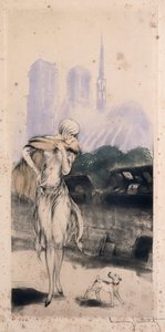 Laiturilla tekijältä Louis Icart