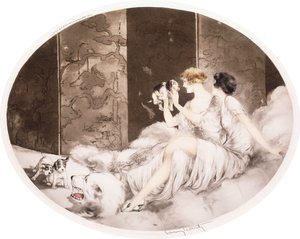 Pienet koirat tekijältä Louis Icart