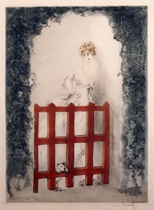 Punainen portti tekijältä Louis Icart