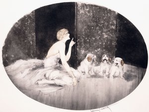 Laulutunti tekijältä Louis Icart