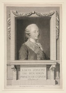 Conden prinssin Louis Joseph de Bourbonin muotokuva