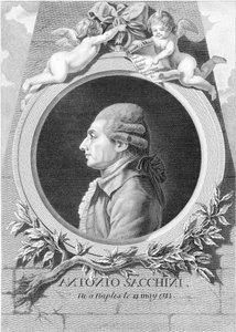 Muotokuva säveltäjä Antonio Sacchinista 1730-1786, 1781.