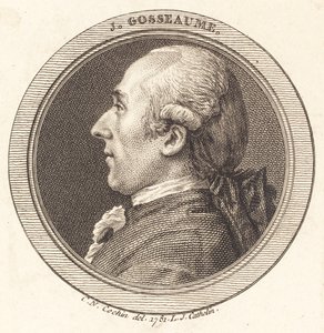 J. Gosseaume tekijältä Louis Jacques Cathelin after Charles Nicolas Cochin II