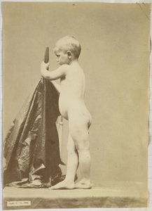 Tutkimus alastomasta lapsesta sivulta katsottuna tekijältä Louis Jean Baptiste Igout (attributed to)