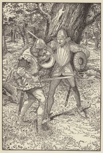 Armojumala, hyvä kaveri, sanoi Robin, Fain, jos tietäisin sinun nimesi tekijältä Louis John Rhead