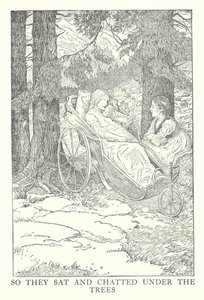 Johanna Spyrin Heidin kuvitus (litografia) tekijältä Louis John Rhead