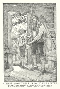 Johanna Spyrin Heidin kuvitus (litografia) tekijältä Louis John Rhead