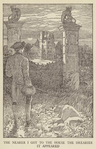 Robert Louis Stevensonin kuvitus Kidnapped tekijältä Louis John Rhead