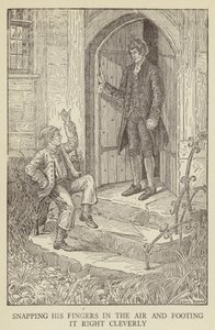 Robert Louis Stevensonin kuvitus Kidnapped tekijältä Louis John Rhead