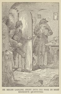 Robert Louis Stevensonin kuvitus Kidnapped tekijältä Louis John Rhead