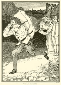 Elämä! Elämä! Ikuinen elämä! (kaiverrus) tekijältä Louis John Rhead
