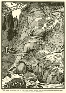Hill-vaikeus (kaiverrus) tekijältä Louis John Rhead