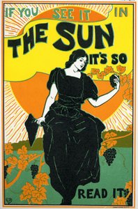 The Sun, lehti, USA tekijältä Louis John Rhead