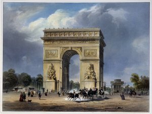 Arc de Triomphe - kirjoittanut Arnout tekijältä Louis Jules Arnout